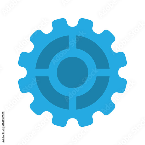 Gear icon design template