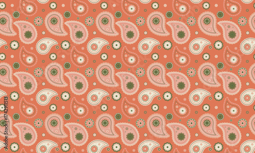 Romantic east a symmetry swirl. Elegance outline on complexity foliage. Traditional boho to wrapping curtain.