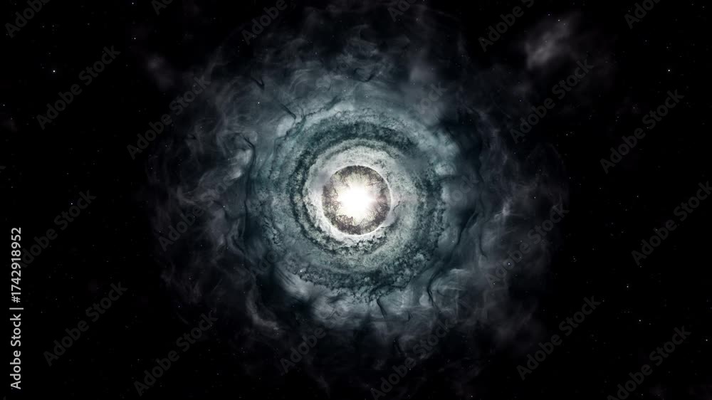 Supernova explosion, 4K space abstract background, energy, star, fire, bright, astronomy, science, effect, universe and the cosmos,
