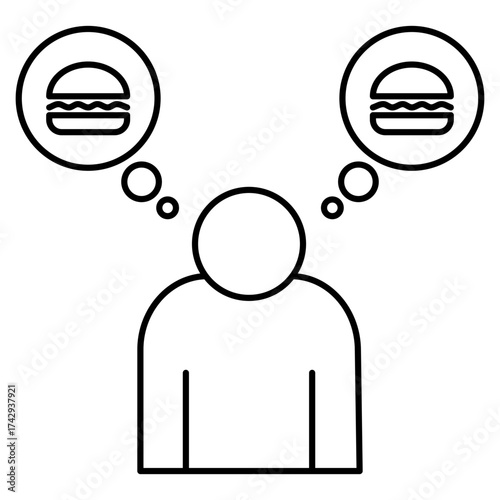Hungry Vector Icon