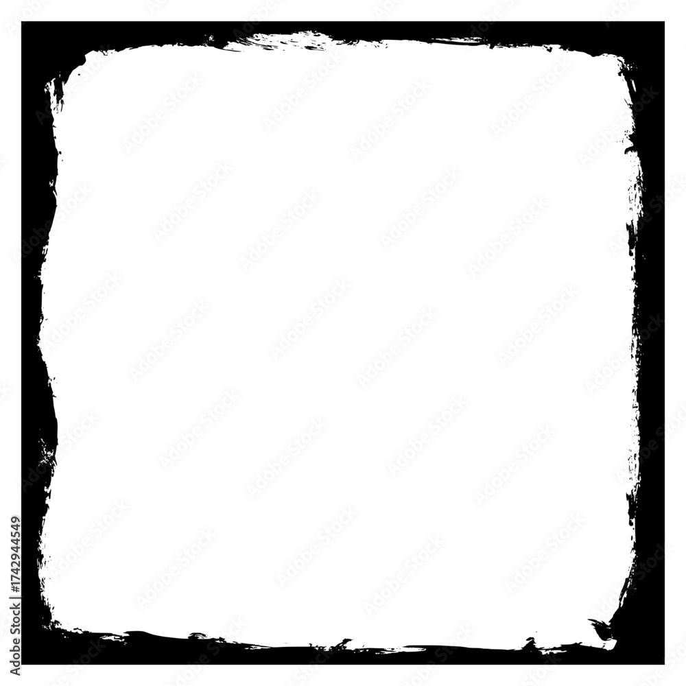 Obraz premium Old Paper Grunge Border