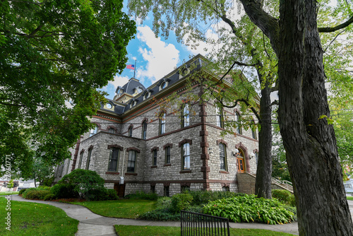 Fotografi Chippewa County Courthouse in Sault Ste. Marie, Michigan