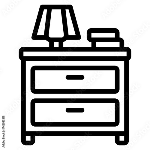 Nightstand icon