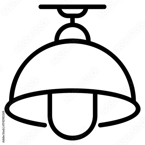 Ceiling light icon