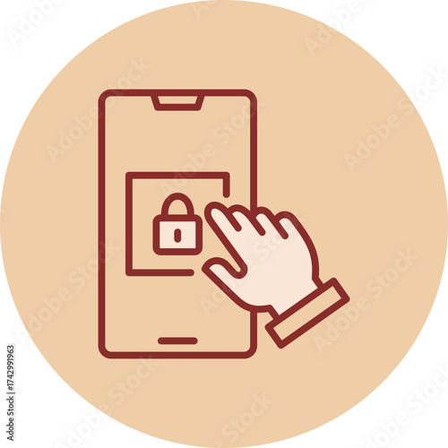 Lock color style