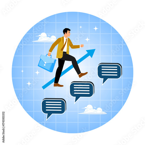 Feedback to help develop business improvements towards success.