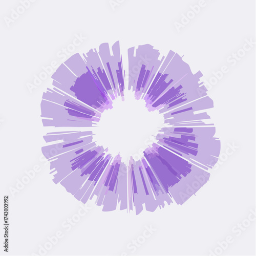 Dynamic radial gradient with dramatic focal point perfect for attention-grabbing designs or spiritual themes.