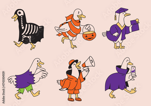 silly gooses costume party