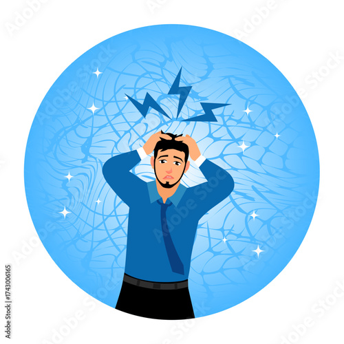 Entrepreneurs are stressed because of too much workload and overthinking.