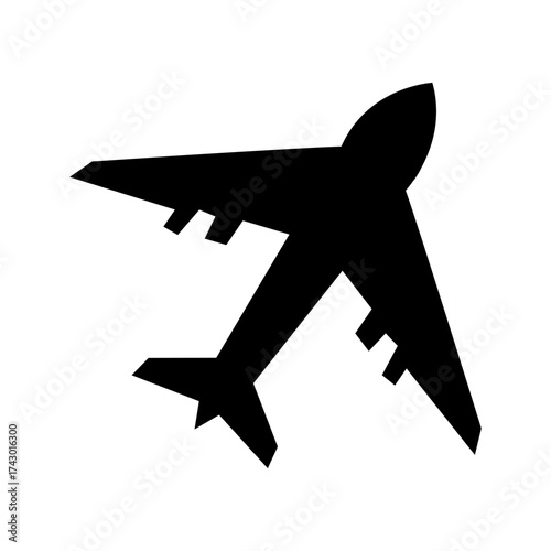 plane icon vecktor
