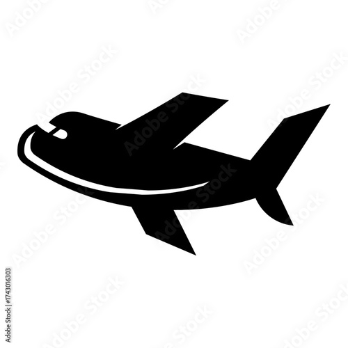 plane icon vecktor