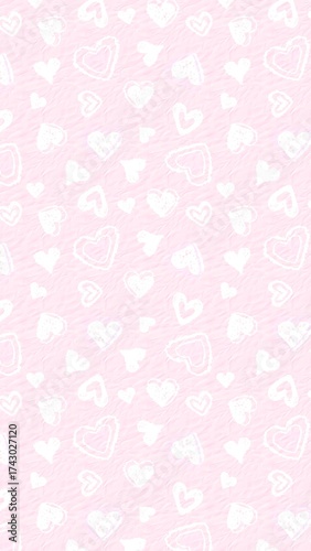 aesthetic pink cute wallpaper background illustration
