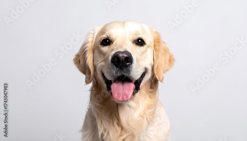 Happy Golden Retriever portrait