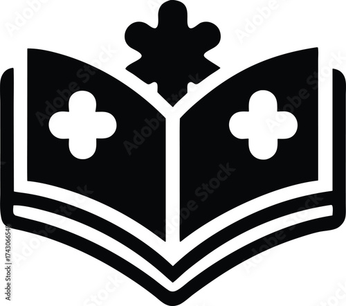 Dyslexia Friendly Icon.
