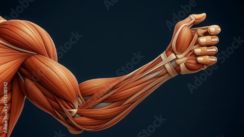 Detailed Muscle Anatomy of Arm Strength and Fitness in Human Muscular Structure