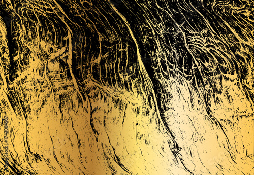 Gold wood texture