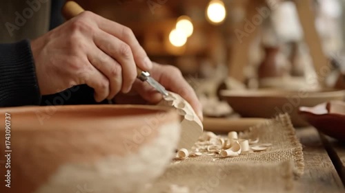 Slow peaceful exploration of handcrafted goods
