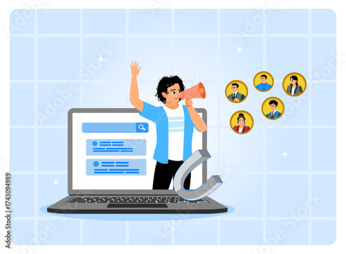 Entrepreneurs improve SEO strategies to attract customers on websites.