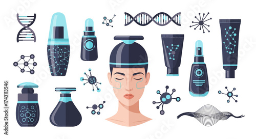 Skincare and DNA - Beauty Products for Genetic Health and Wellness.