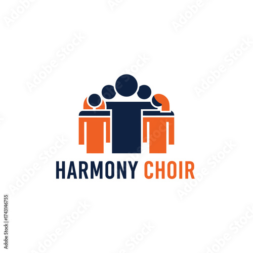 harmony choir music concert art melody vector musical performance song
