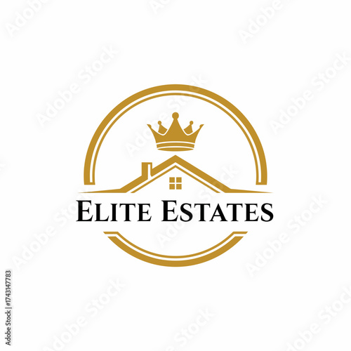golden circle crown luxury house exterior elite  residential area