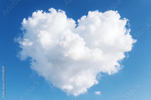 heart shaped cloud