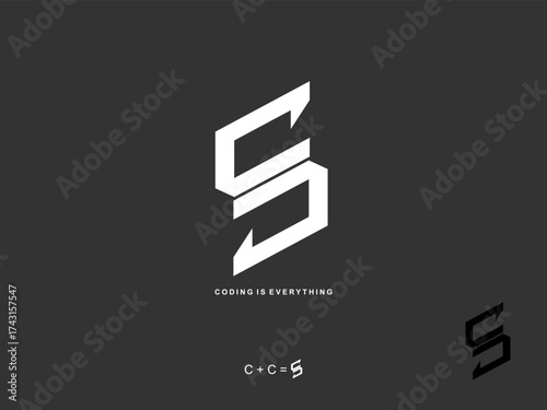 logo coding vector,programmer logo icon, technology, symbol code logo illustration, coding. vector suitable for your media design logo 