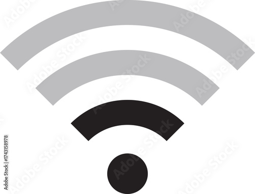 LGBT繋がりにくい　Wi-Fi ベクターイラスト素材