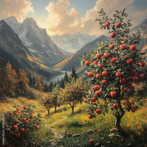 autumn in the mountains