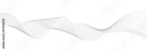 Abstract wavy grey blend technology liens.