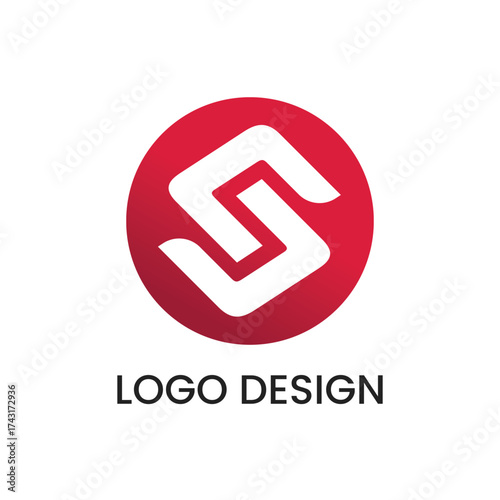 Creative S Brand Logo Design Template