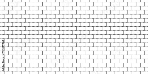 White brick wall background. architecture construction stone block brick wallpaper. seamless building cement concrete wall grunge background.	
