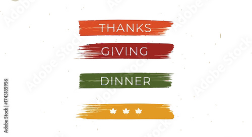 Celebrate with this vibrant Thanksgiving dinner invitation template, ready to customize for a warm gathering with friends and family this autumn season