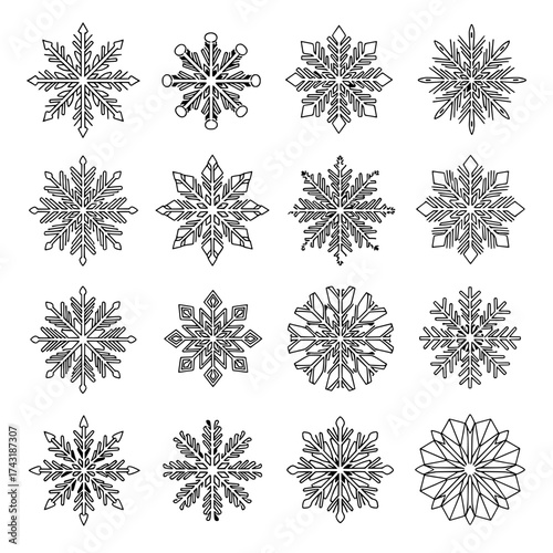 Snowflake patterns: intricate patterns of snowflake designs, evoking the delicate symmetry of winter's icy artistry. Each intricate snowflake detail tells a tale of winter.