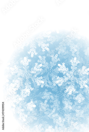 雪　クリスマス　冬　光　背景