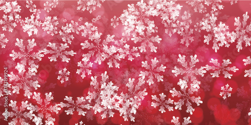 雪　クリスマス　冬　光　背景
