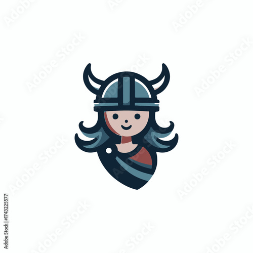 Viking Girl Logo
