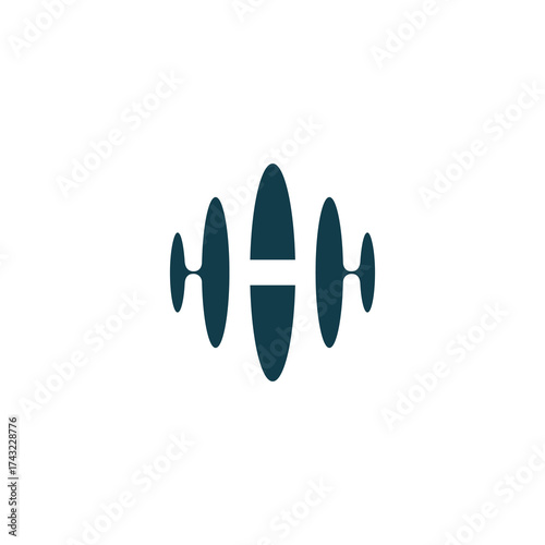 the initial vector H forms a sound wave