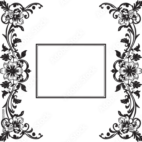 Vintage Frames Set featuring beautifully detailed ornamental borders and classic flourishes.
