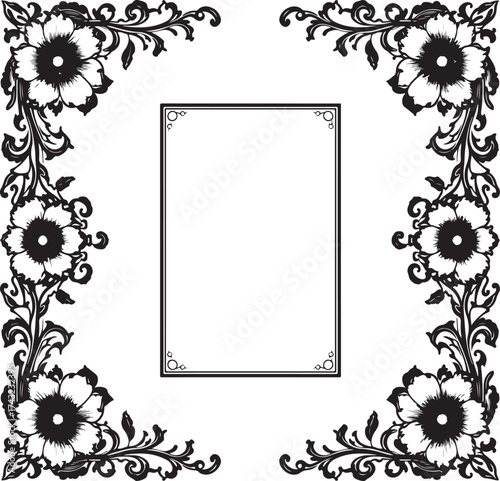 Vintage Frames Set featuring beautifully detailed ornamental borders and classic flourishes.