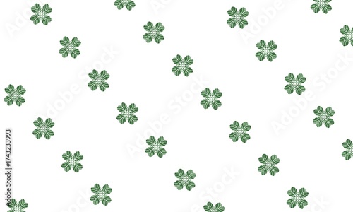 floral background with leaves