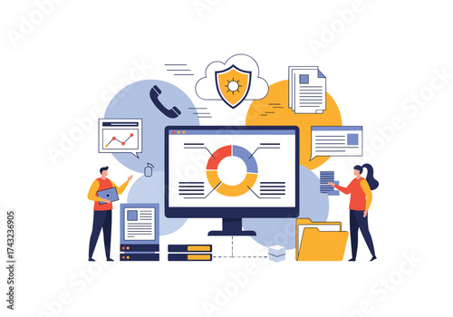 Analyzing financial data for business growth and strategic planning purposes.