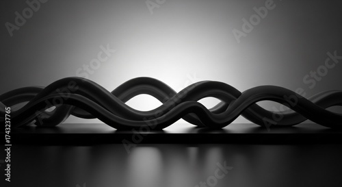 abstract black background