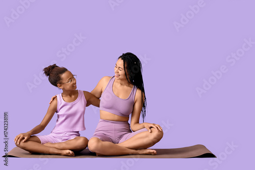African-American mother wit...