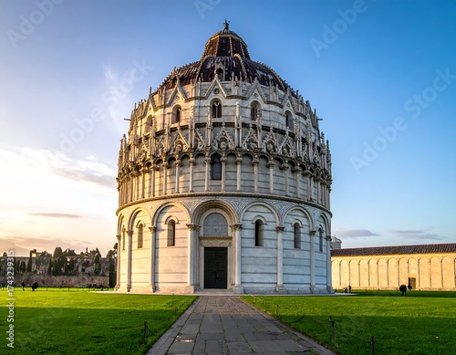 Ornate architecture in Italy