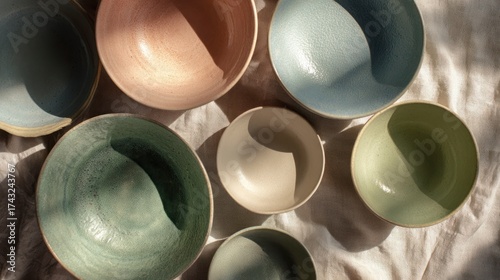Variety of ceramic bowls
