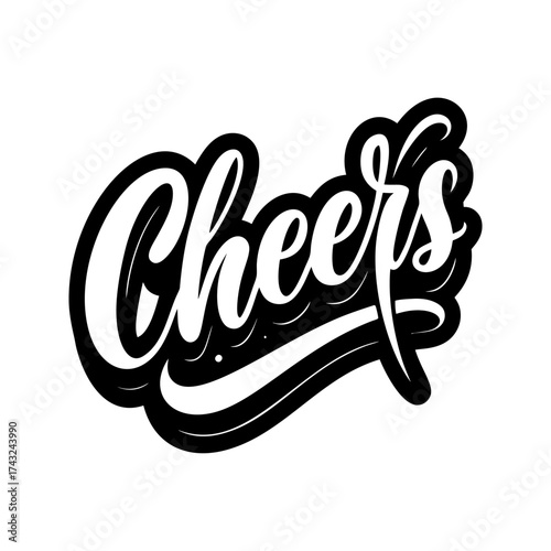 Cheers! A Hand-Lettered Celebration of Joy and Friendship