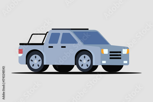 Car Flat Illustration