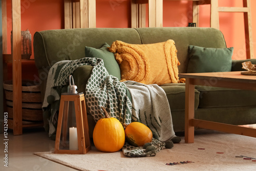 Interior of stylish living ...