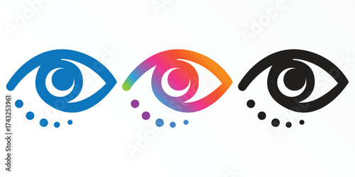 Eye & Dot Logo – Symbol of Vision, Mindfulness, and Emotional Intelligence